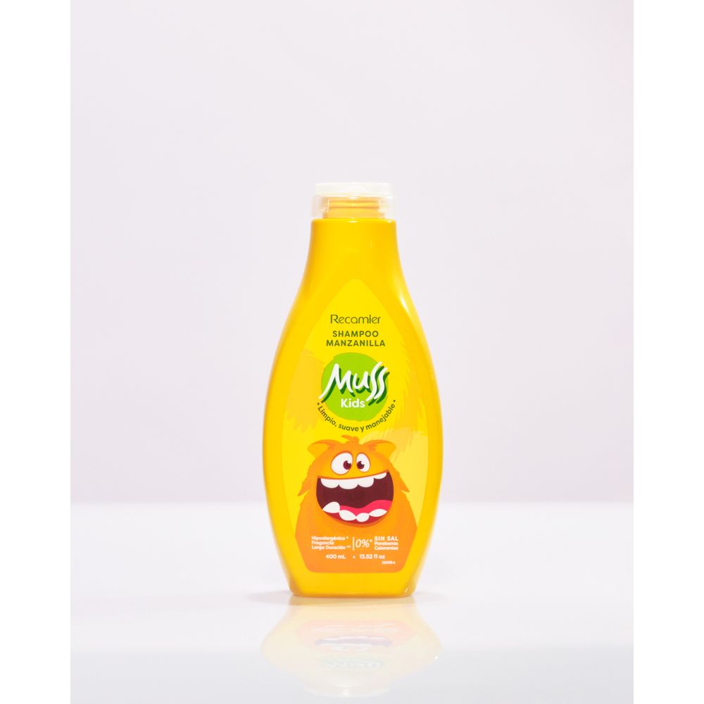 Shampoo Muss Kids Manzanilla 400ml recamierco